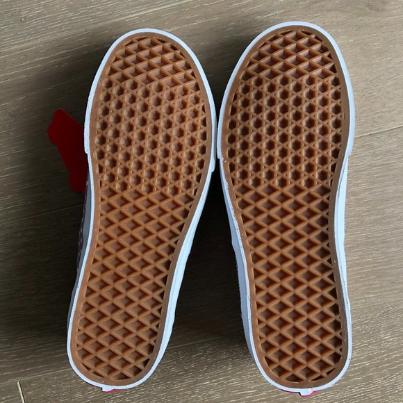 VANS Doheny Off The Wall Sneakers Purple+Wht Sz 7 - Picture 7 of 10